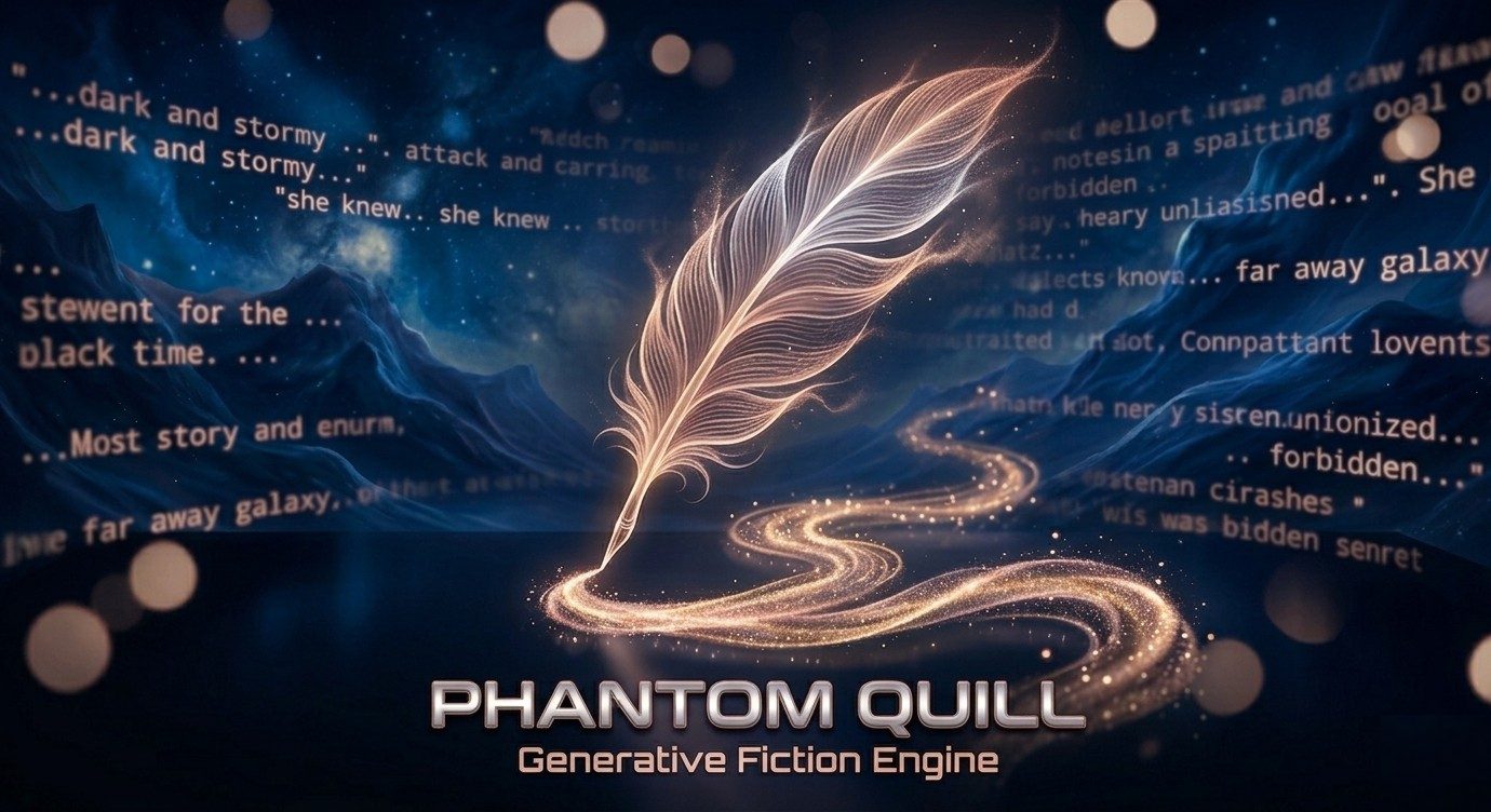 Phantom Quill — Generative Fiction Engine